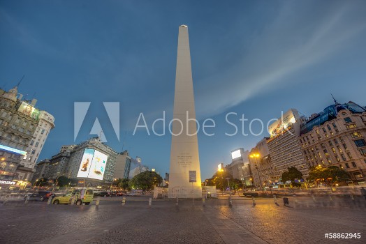 Bild på The Obelisk El Obelisco in Buenos Aires